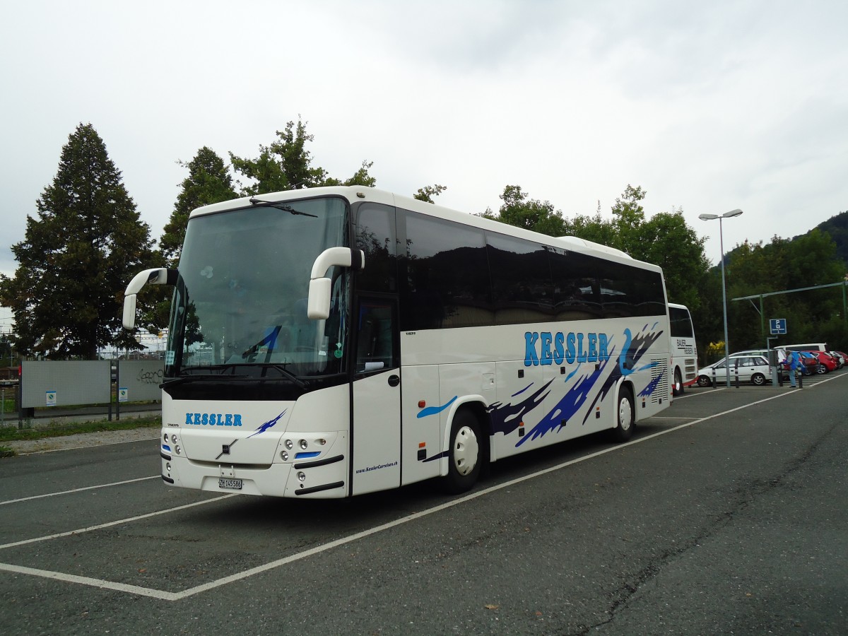 (147'094) - Kessler, D�rnten - ZH 145'586 - Volvo am 11. September 2013 in Thun, Seestrasse