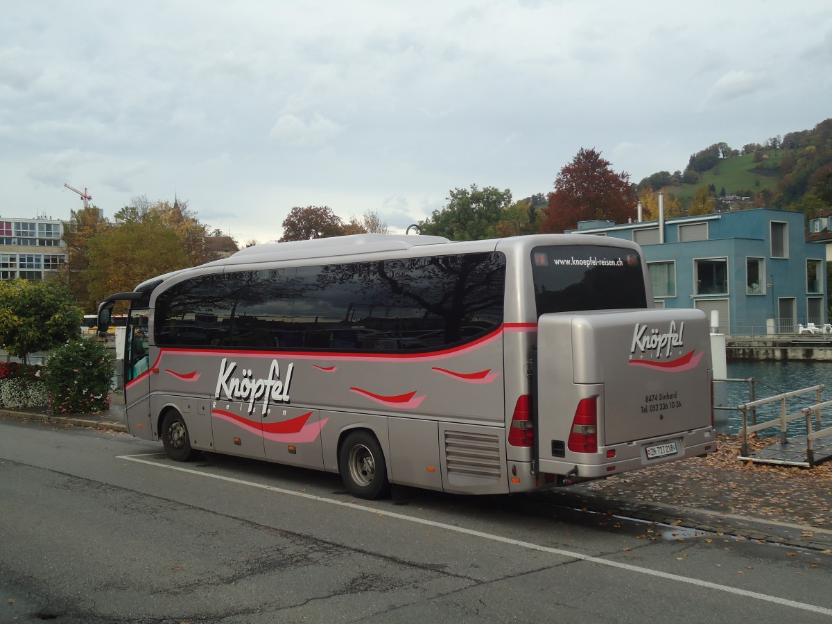 (147'563) - Kn�pfel, Dinhard - ZH 727'218 - Mercedes am 27. Oktober 2013 bei der Schiffl�ndte Thun