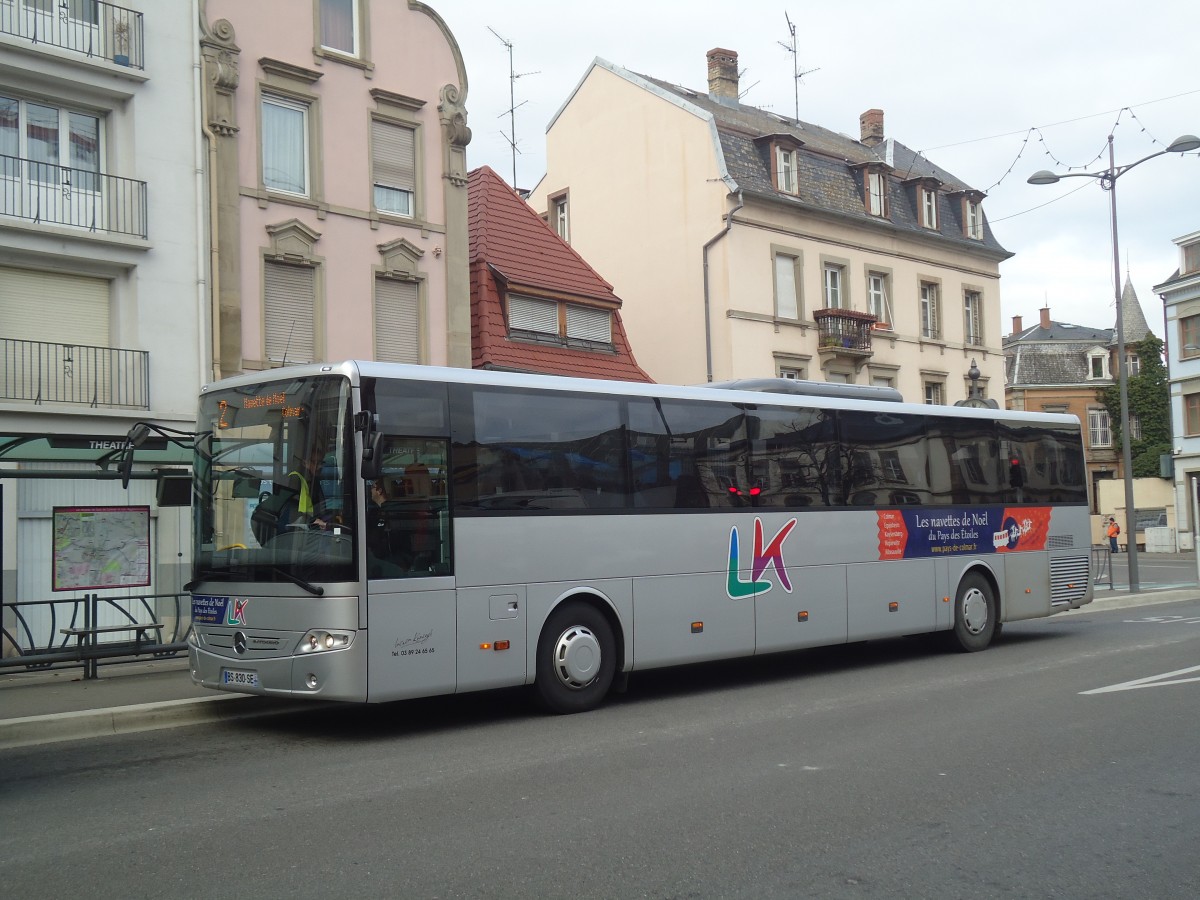 (148'188) - Kunegel, Colmar - BS 830 SE - Mercedes am 7. Dezember 2013 in Colmar, Th��tre