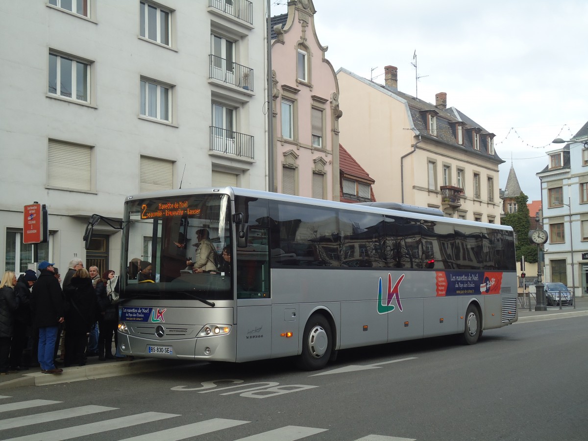 (148'199) - Kunegel, Colmar - BS 830 SE - Mercedes am 7. Dezember 2013 in Colmar, Th��tre