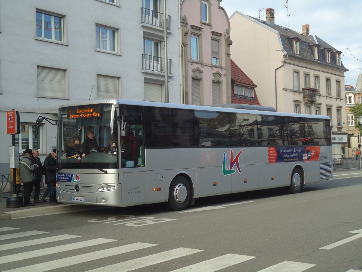 (148'207) - Kunegel, Colmar - BS 442 QZ - Mercedes am 7. Dezember 2013 in Colmar, Th��tre