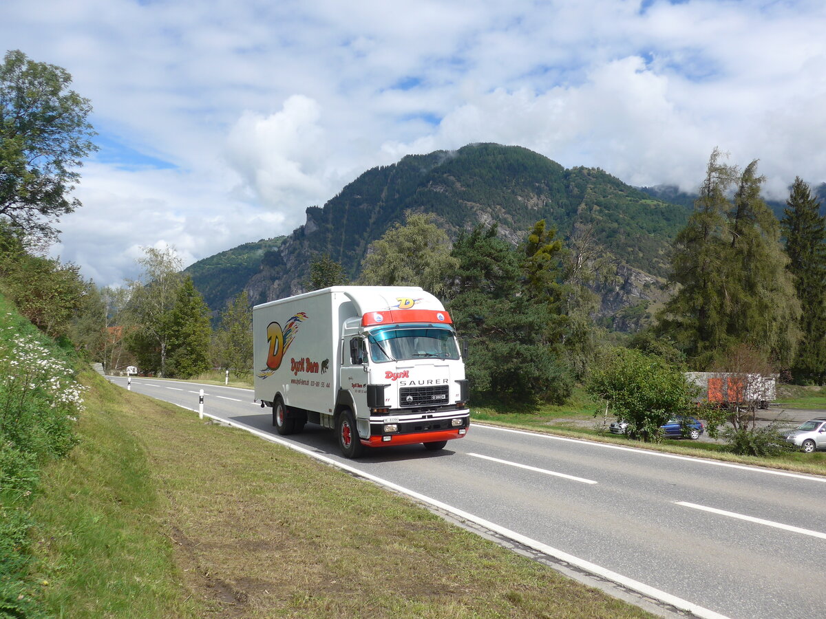 (148'838) - Dysli, Bern - Nr. 11/BE 83'396 - Saurer am 16. September 2017 in Cazis, B�ndner Arena