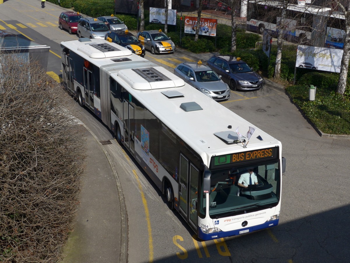 (149'213) - TPG Gen�ve - Nr. 1164/GE 960'914 - Mercedes am 9. M�rz 2014 in Gen�ve, Palexpo