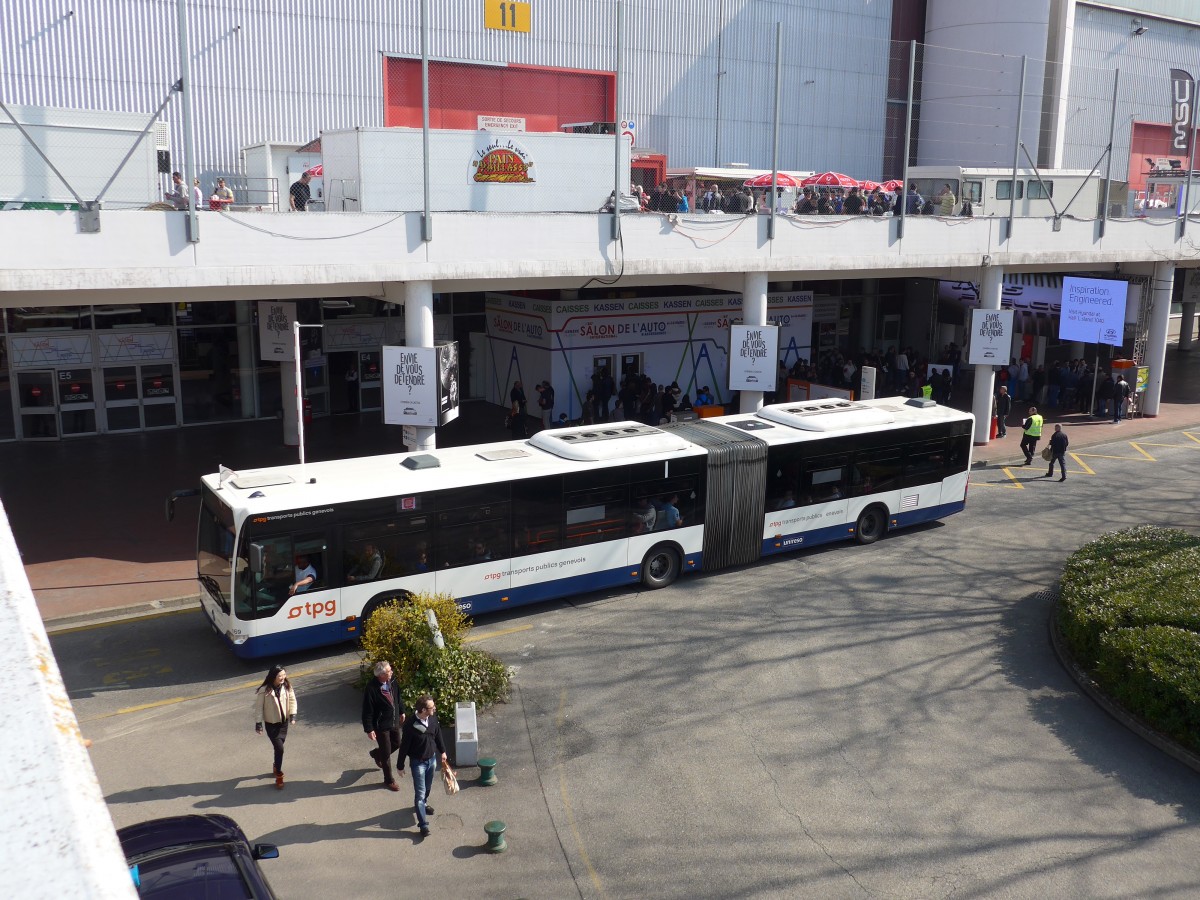 (149'219) - TPG Gen�ve - Nr. 169/GE 960'553 - Mercedes am 9. M�rz 2014 in Gen�ve, Palexpo