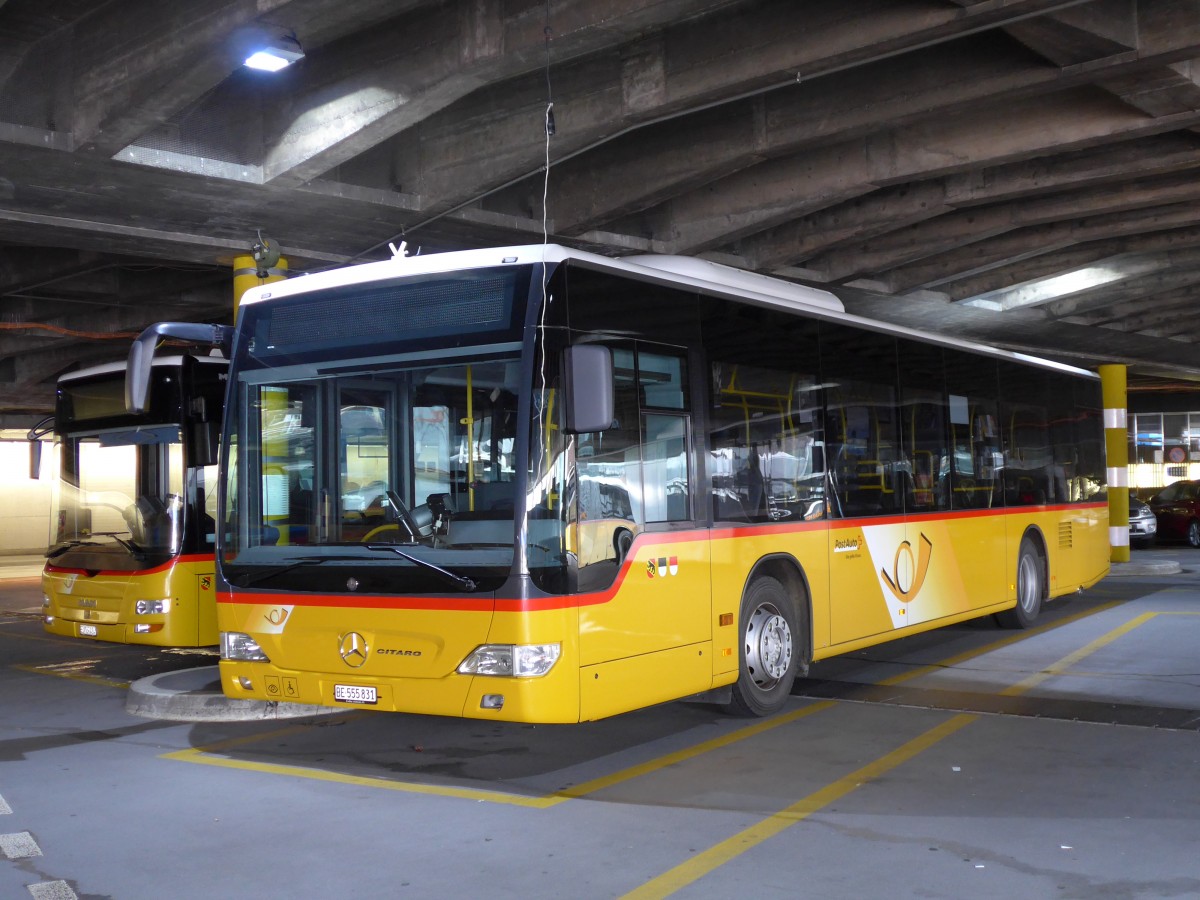 (149'379) - PostAuto Bern - Nr. 531/BE 555'831 - Mercedes am 23. M�rz 2014 in Bern, Postautostation