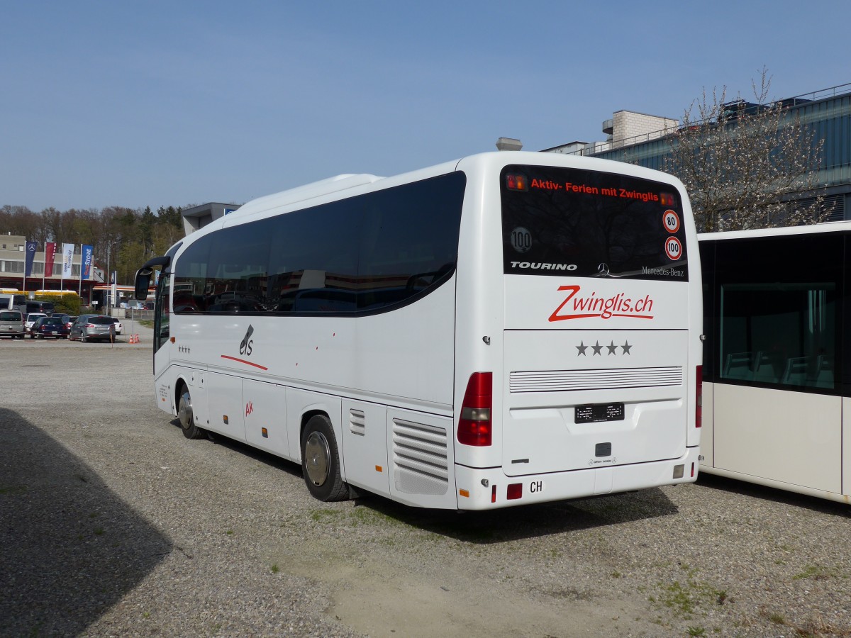 (149'534) - Zwingli, Nesslau - Mercedes am 31. M�rz 2014 in Kloten, EvoBus