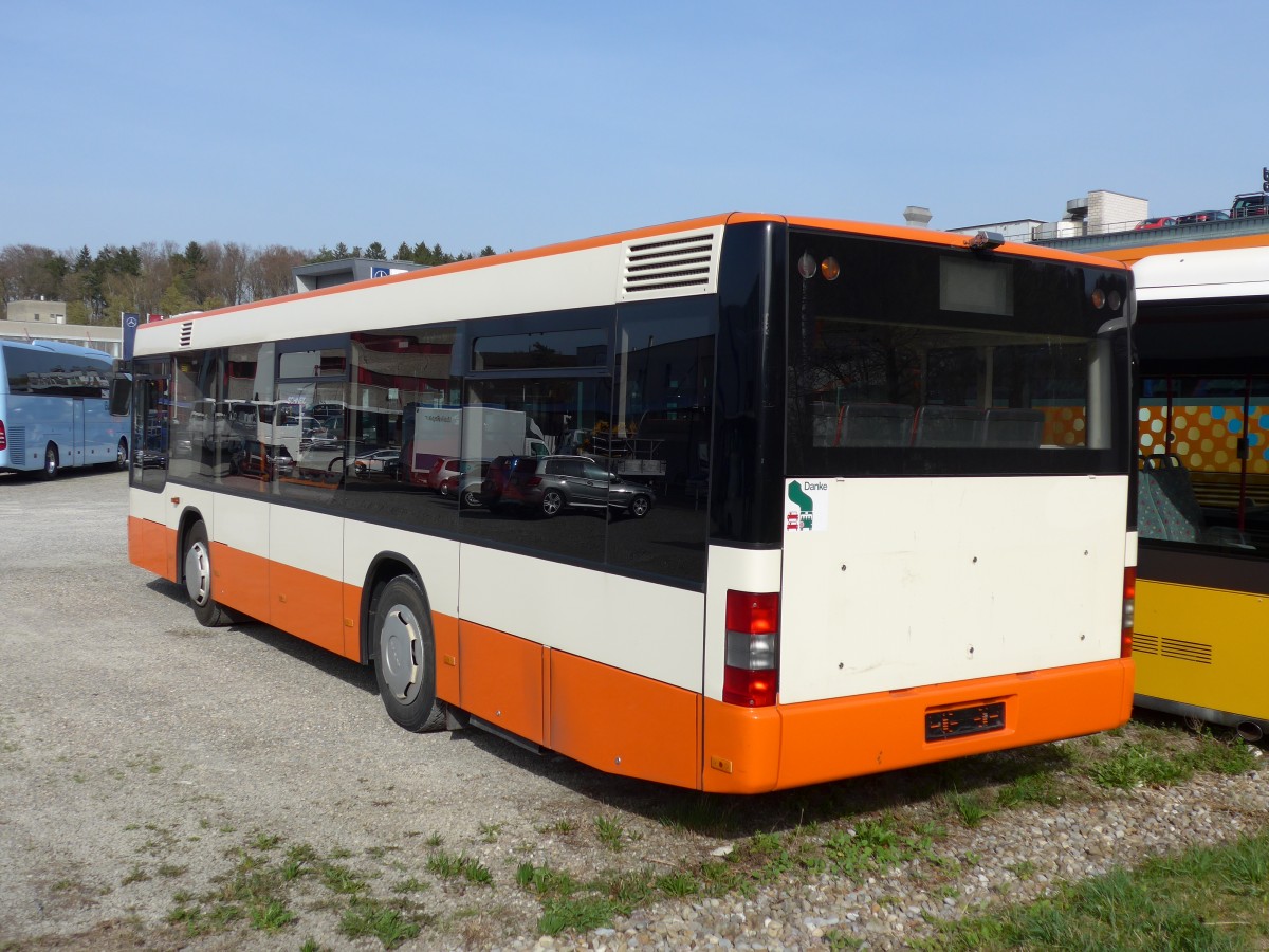 (149'537) - RBS Worblaufen - MAN am 31. M�rz 2014 in Kloten, EvoBus