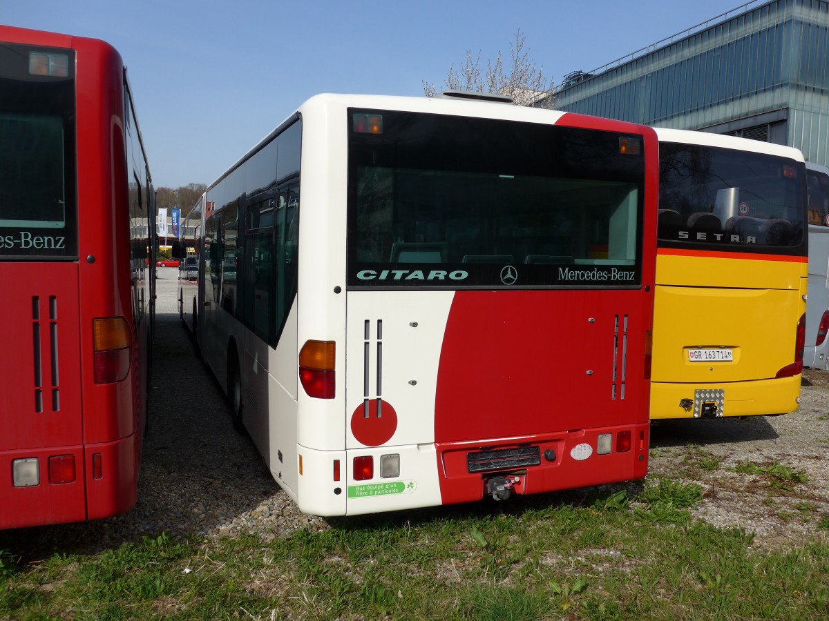 (149'550) - VBL Luzern - Nr. 992 - Mercedes (ex TPF Fribourg Nr. 139) am 31. M�rz 2014 in Kloten, EvoBus