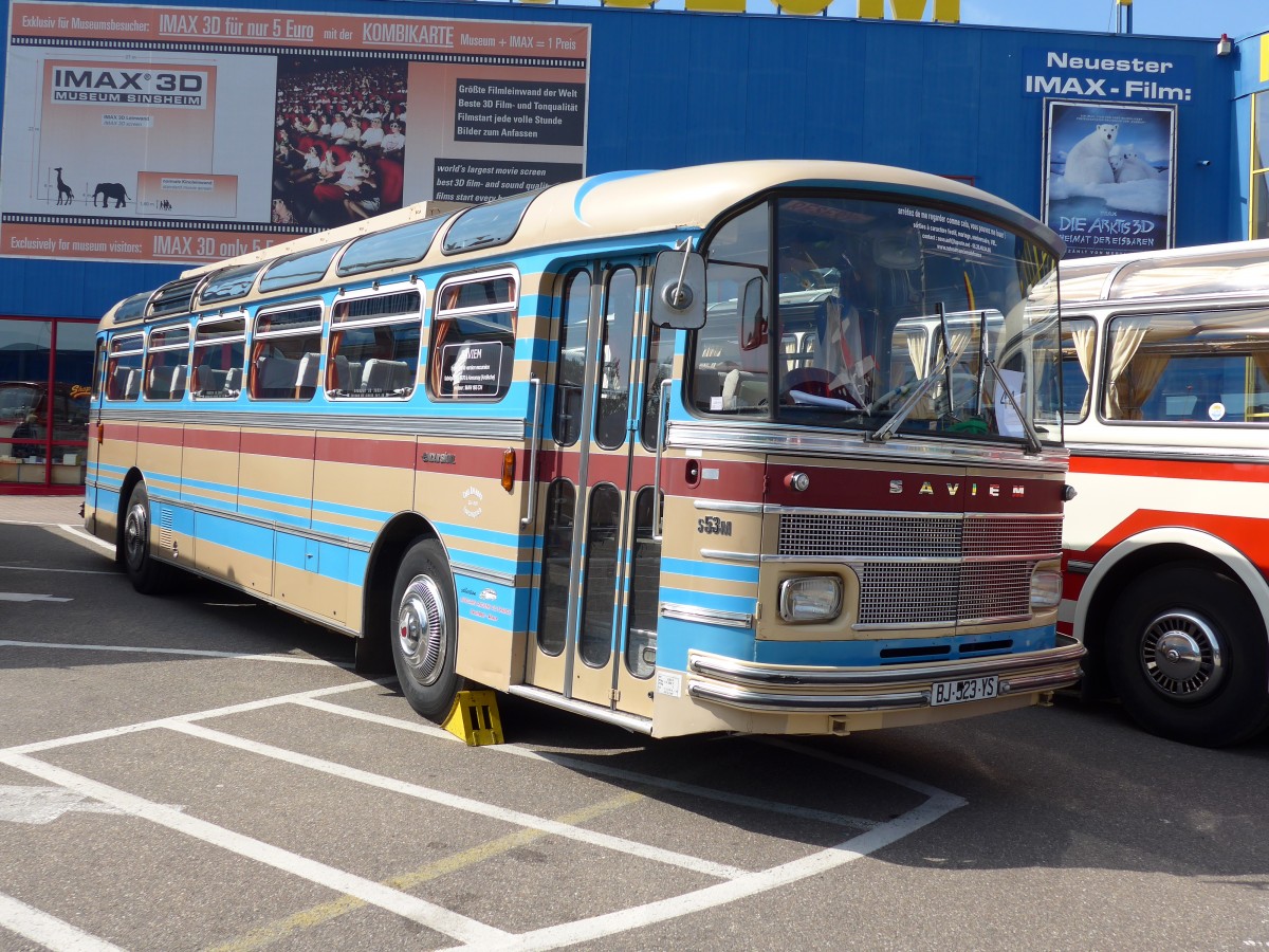 (149'763) - Aus Frankreich: Br�mond, Praguignan (AAF) - BJ 523 YS - Saviem am 25. April 2014 in Sinsheim, Museum