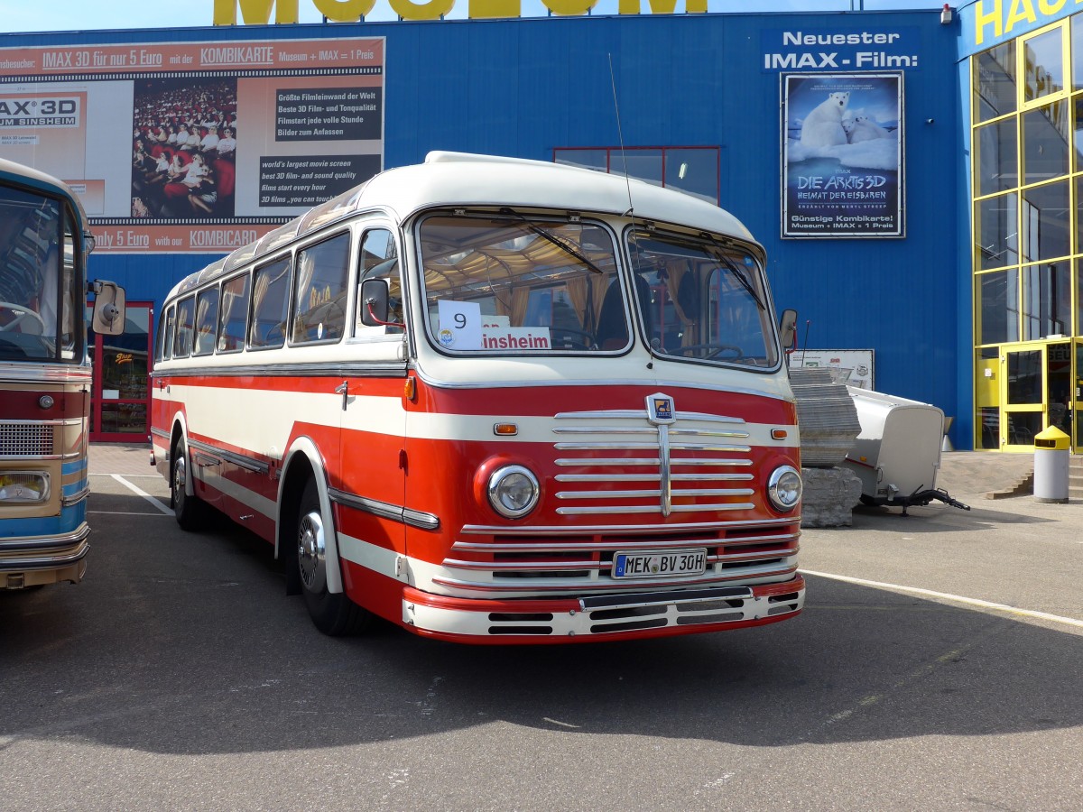 (149'764) - RVE Annaberg-Buchholz - MEK-BV 30H - B�ssing am 25. April 2014 in Sinsheim, Museum