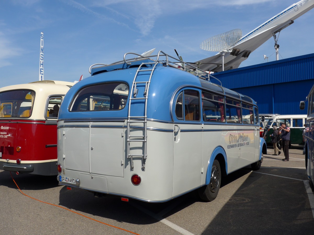 (149'817) - Pr�ser, Neuenkirchen - SFA-N 491H - Mercedes am 25. April 2014 in Sinsheim, Museum
