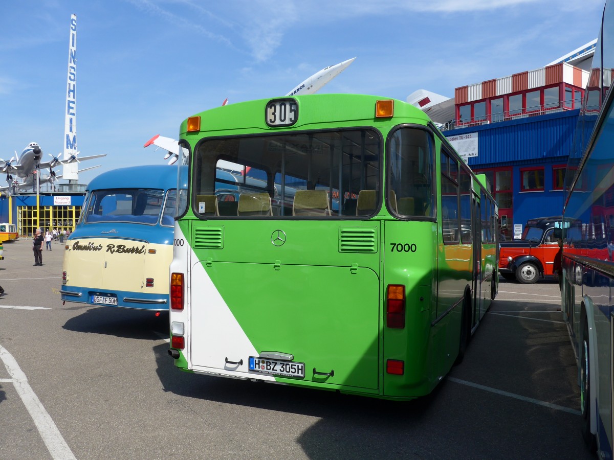 (149'822) - �STRA Hannover - Nr. 7000/H-BZ 305H - Mercedes am 25. April 2014 in Sinsheim, Museum