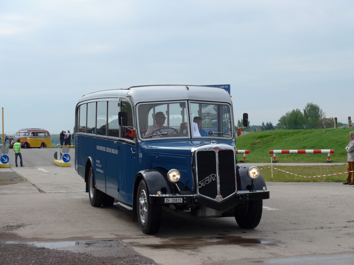 (150'149) - Aus der Schweiz: Murer, Jona - Nr. 10/ZH 20'815 - FBW/T�scher (ex VZO Gr�ningen Nr. 10; ex Richter, Z�rich; ex VZO Gr�ningen Nr. 10) am 26. April 2014 in Speyer, Technik-Museum