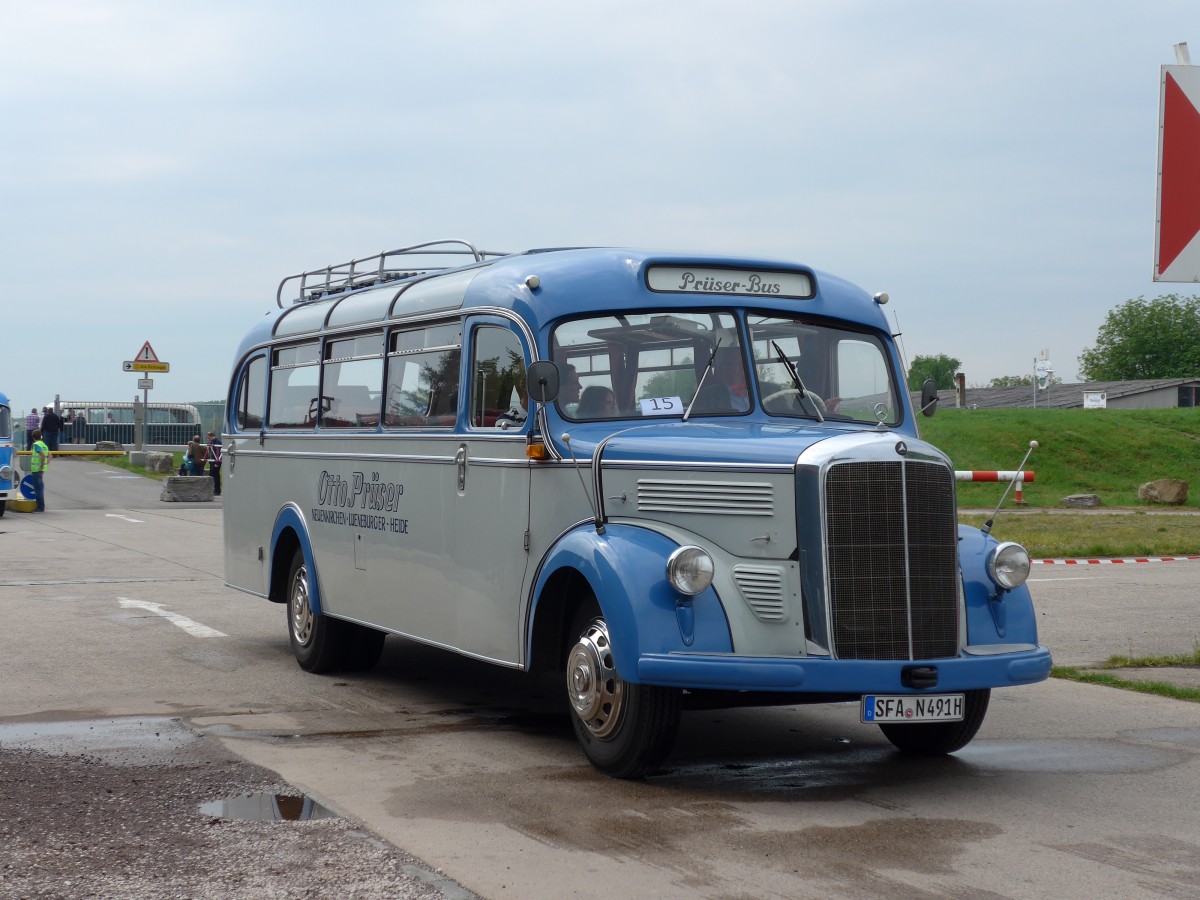 (150'153) - Pr�ser, Neuenkirchen - SFA-N 491H - Mercedes am 26. April 2014 in Speyer, Technik-Museum