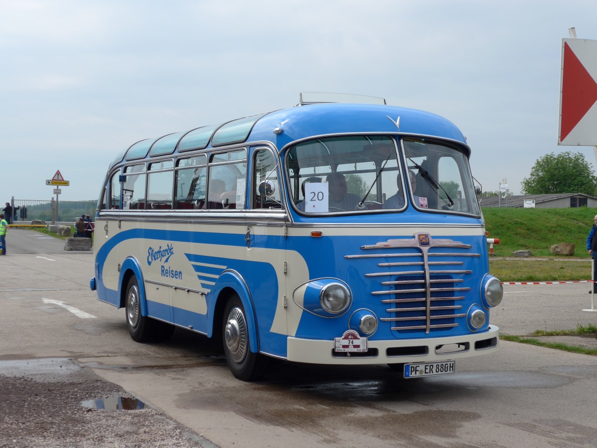 (150'154) - Eberhardt, Pforzheim - PF-ER 880H - B�ssing am 26. April 2014 in Speyer, Technik-Museum