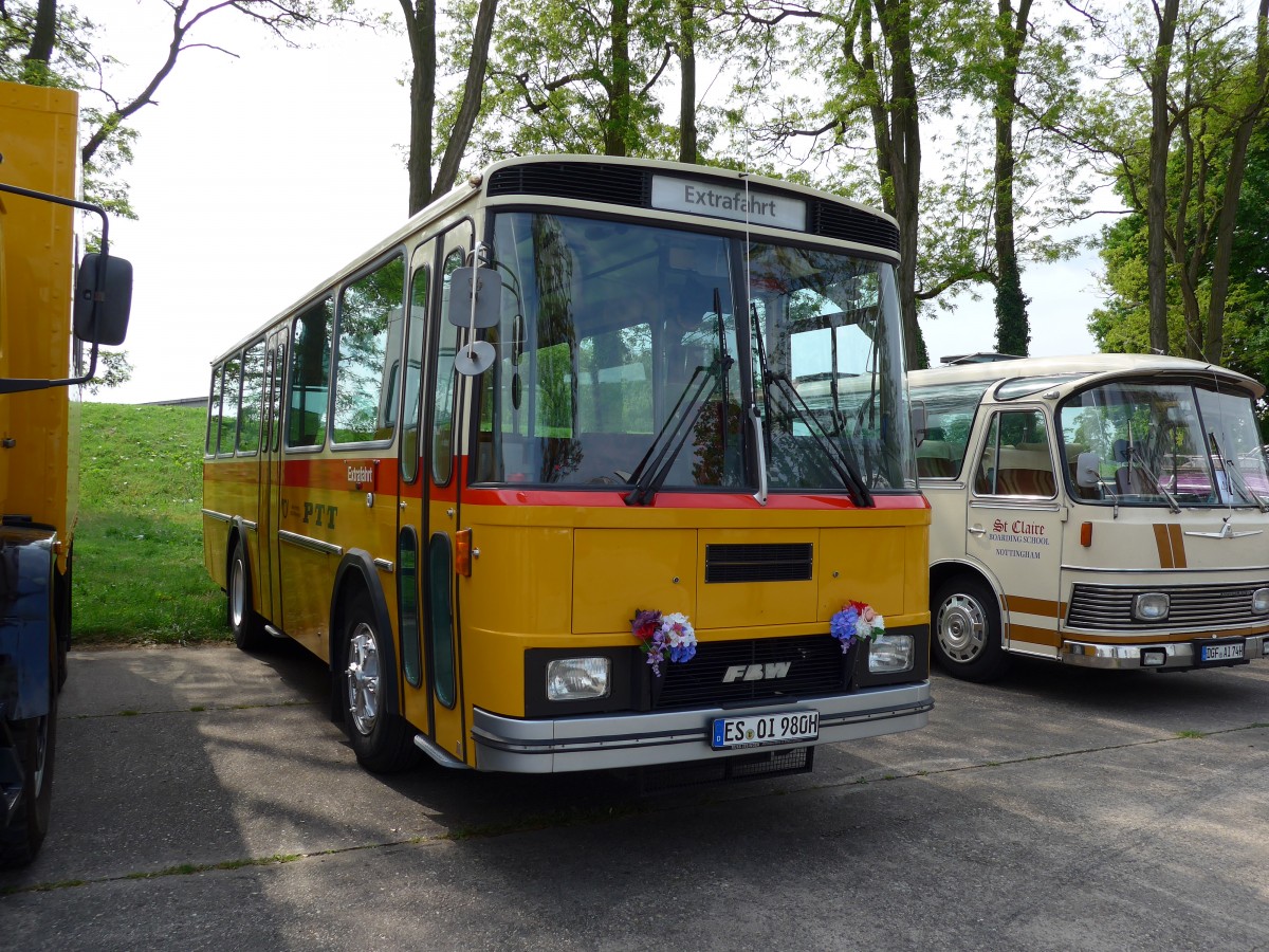 (150'214) - Krech, Aichwald - ES-OI 980H - FBW/T�scher (ex Preisig, Affeltrangen) am 26. April 2014 in Speyer, Technik-Museum
