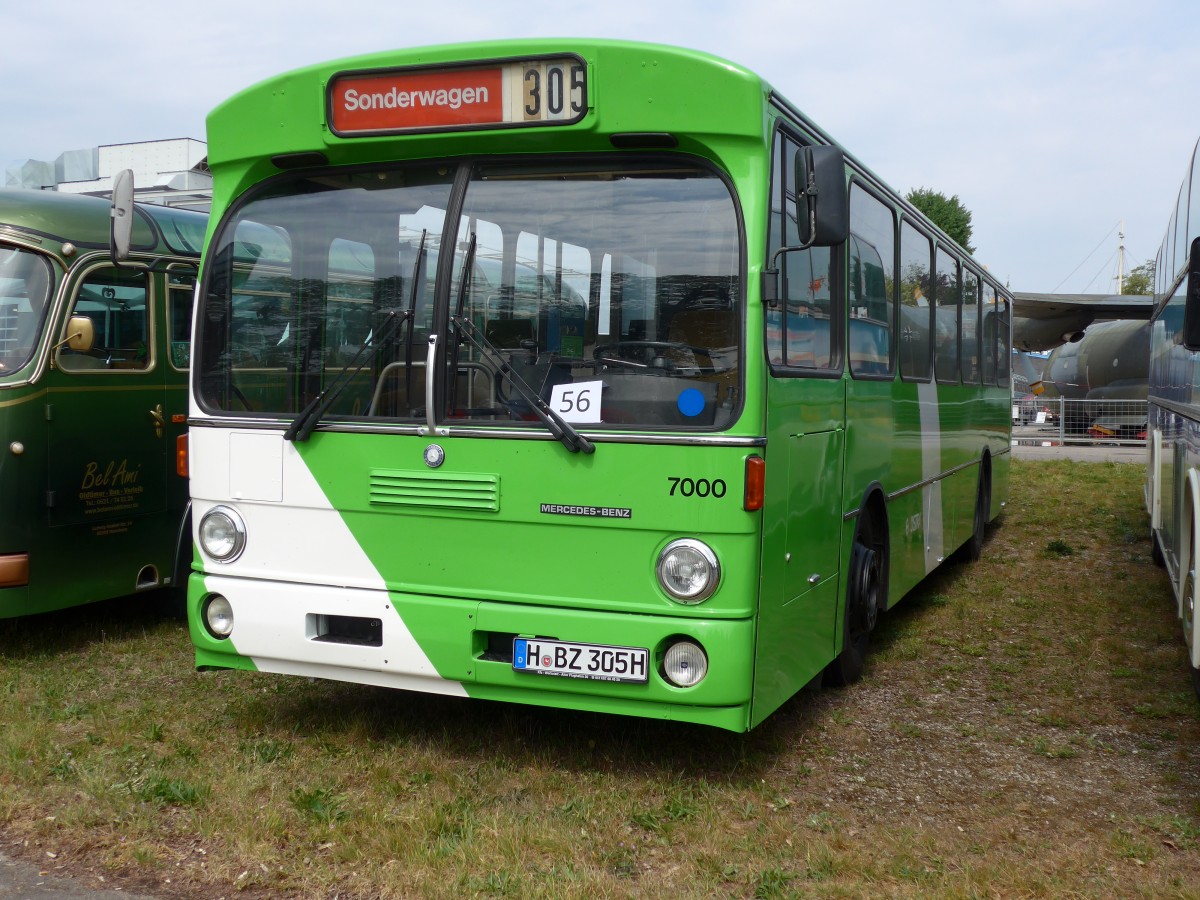 (150'221) - �STRA Hannover - Nr. 7000/H-BZ 305H - Mercedes am 26. April 2014 in Speyer, Technik-Museum