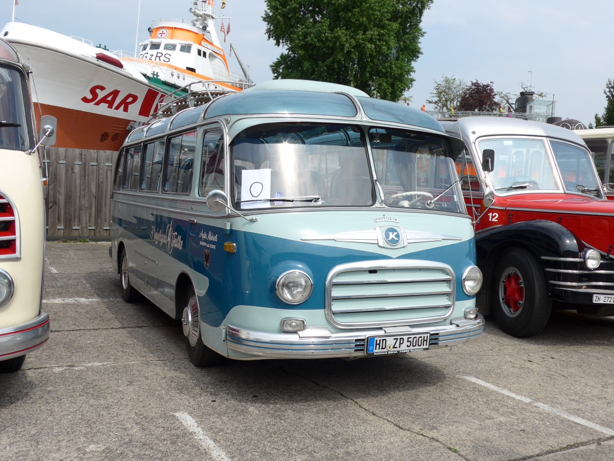 (150'264) - M�rch, Sinsheim - HD-ZP 500H - Setra am 26. April 2014 in Speyer, Technik-Museum