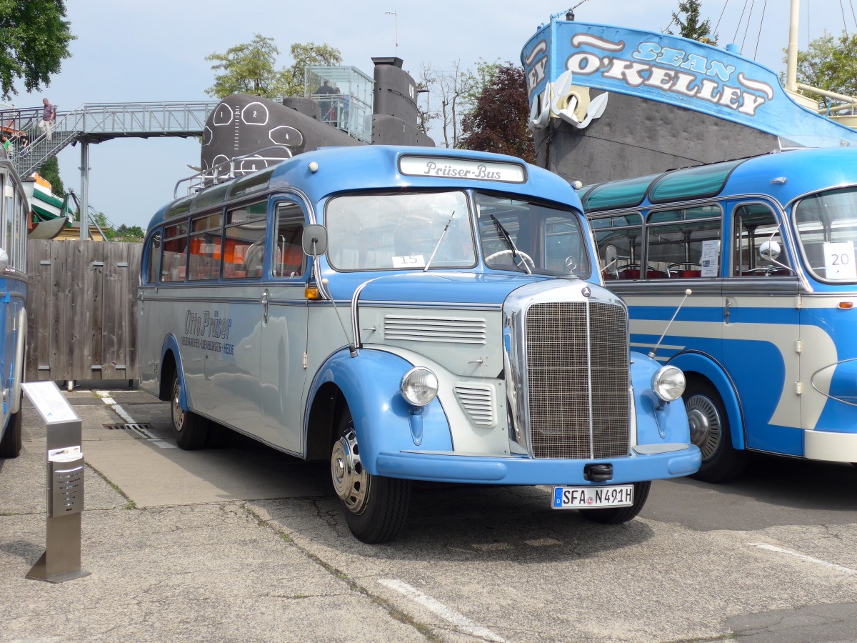 (150'276) - Pr�ser, Neuenkirchen - SFA-N 491H - Mercedes am 26. April 2014 in Speyer, Technik-Museum