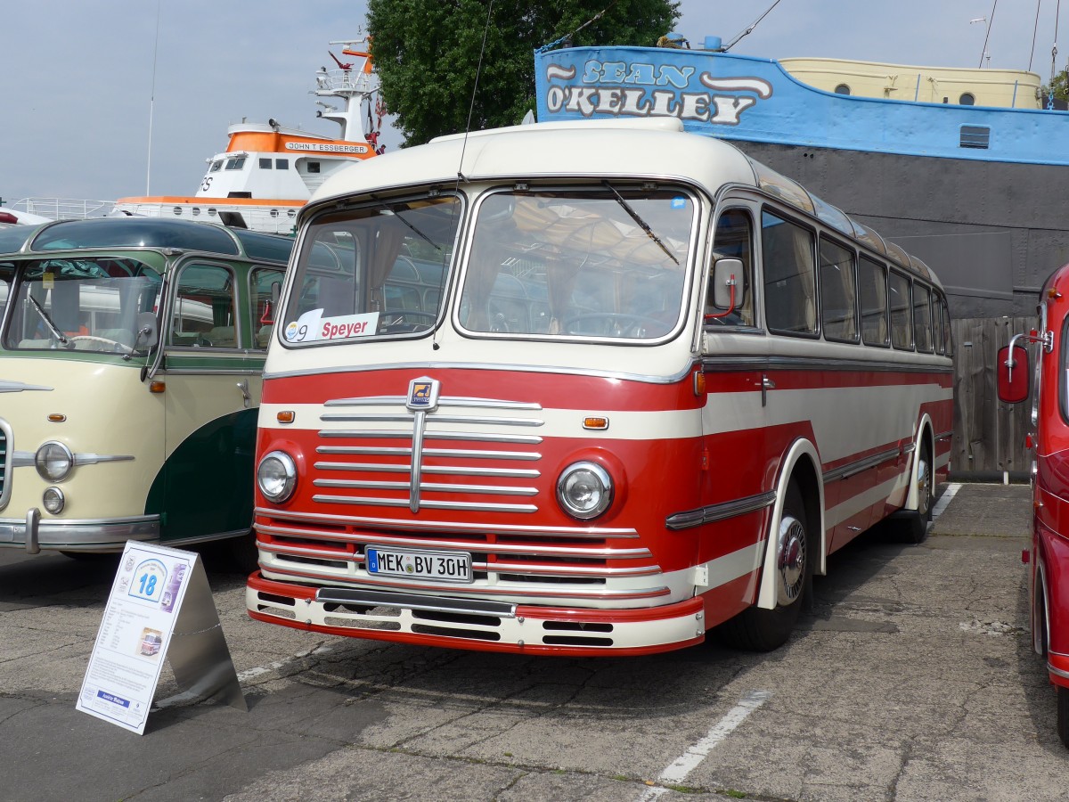 (150'280) - RVE Annaberg-Buchholz - MEK-BV 30H - B�ssing am 26. April 2014 in Speyer, Technik-Museum