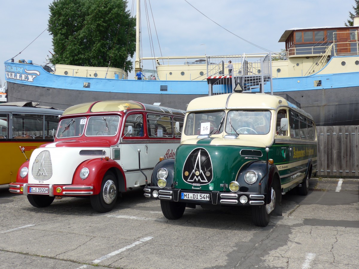 (150'285) - Aschemeyer, L�bbecke - MI-DI 54H - Magirus-Deutz am 26. April 2014 in Speyer, Technik-Museum