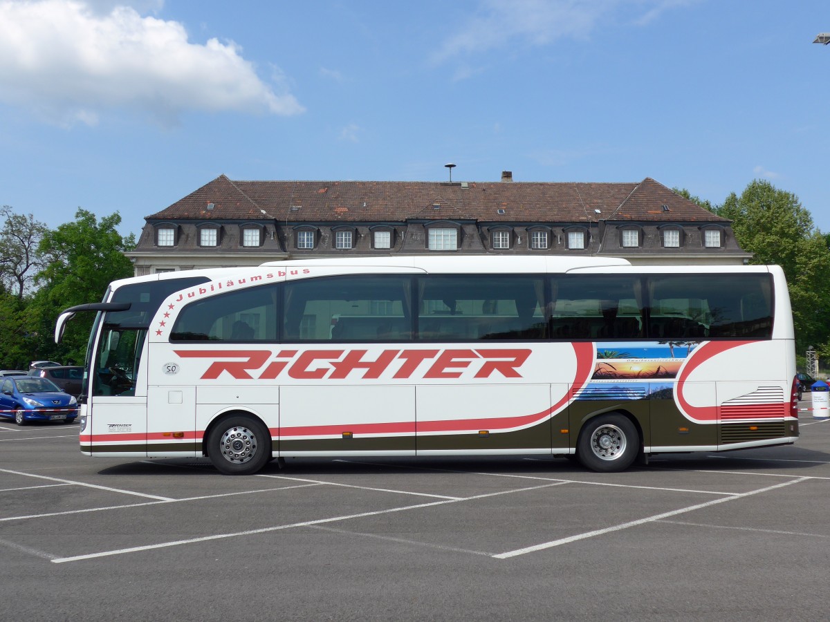 (150'409) - Richter, Erpolzheim - D�W-FI 99 - Mercedes am 26. April 2014 in Speyer, Technik-Museum