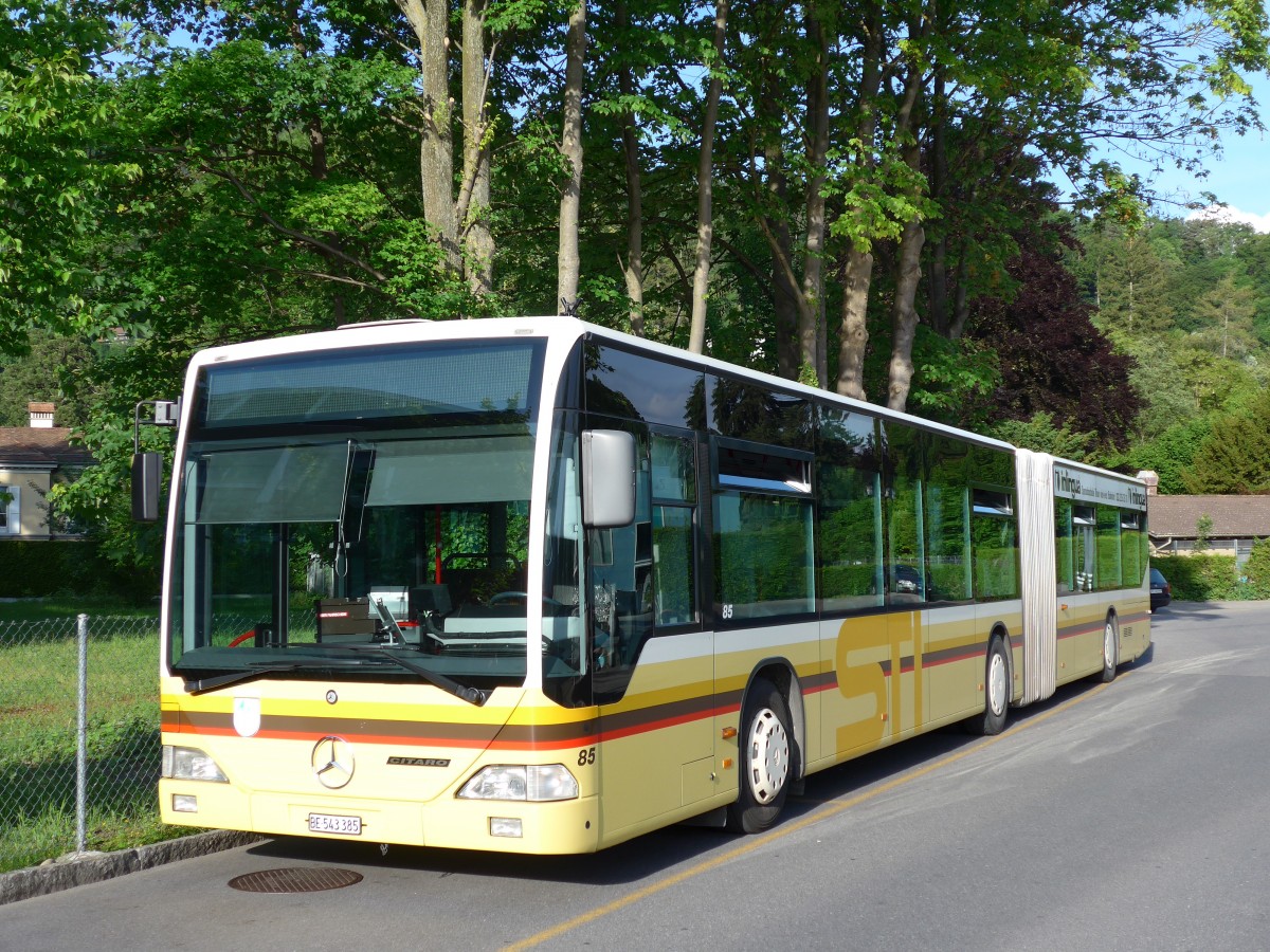 (151'230) - STI Thun - Nr. 85/BE 543'385 - Mercedes am 5. Juni 2014 bei der Schiffl�ndte Thun
