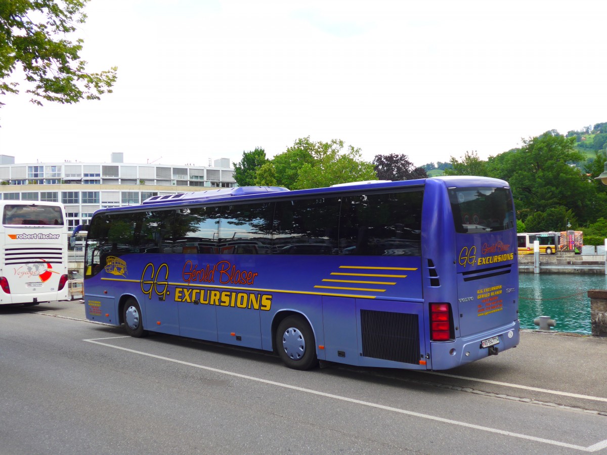 (151'857) - Blaser, Suchy - VD 554'777 - Volvo am 25. Juni 2014 bei der Schiffl�ndte Thun