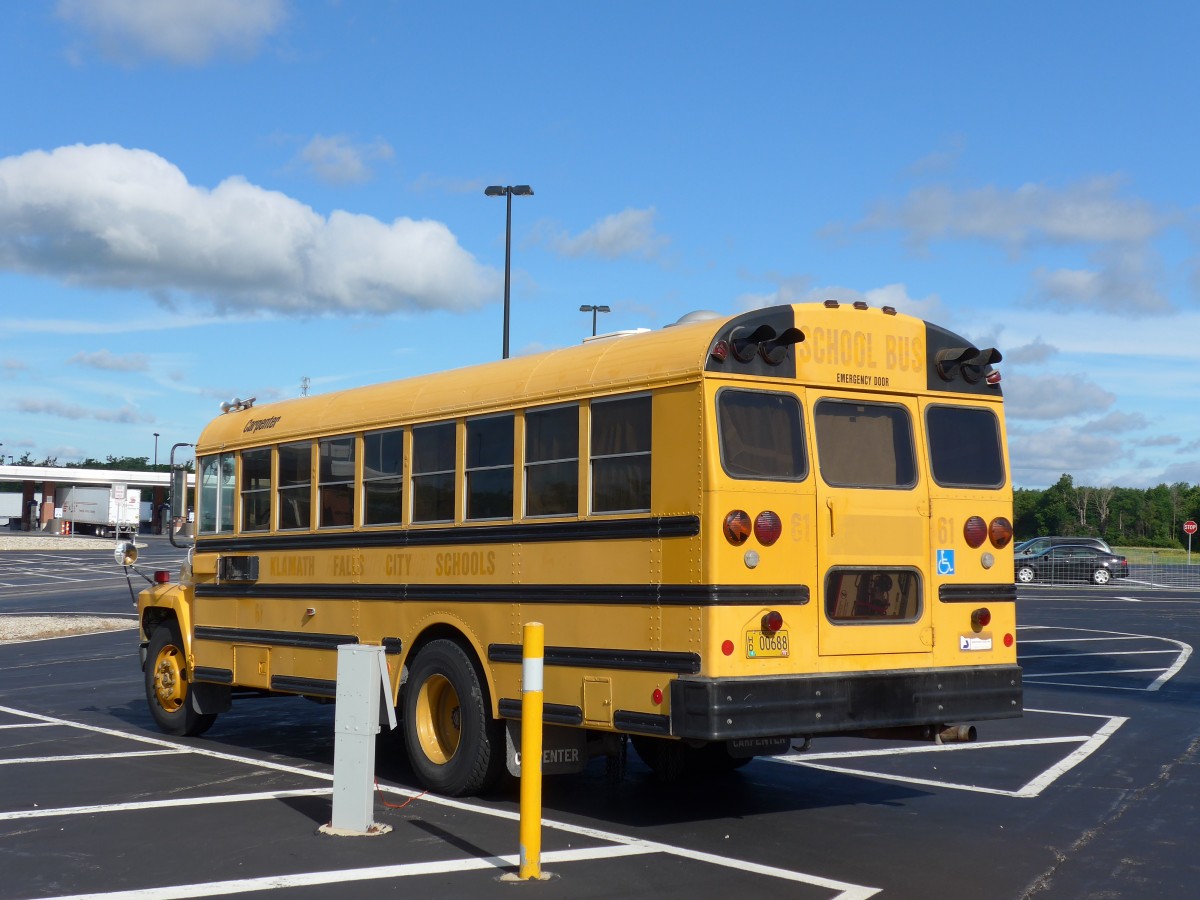 (152'941) - ??? - HD 00'688 - Ford (ex KFCS, Klamath Falls Nr. 61 [ex Schulbus]) am 16. Juli 2014 in Genda, Rastst�tte