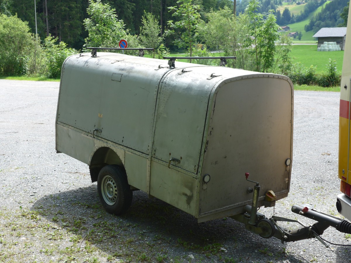 (153'491) - Ziegler, Pratteln - BL 70'709 - Ziegler Gep�ckanh�nger am 27. Juli 2014 in Lenk, Kuspo