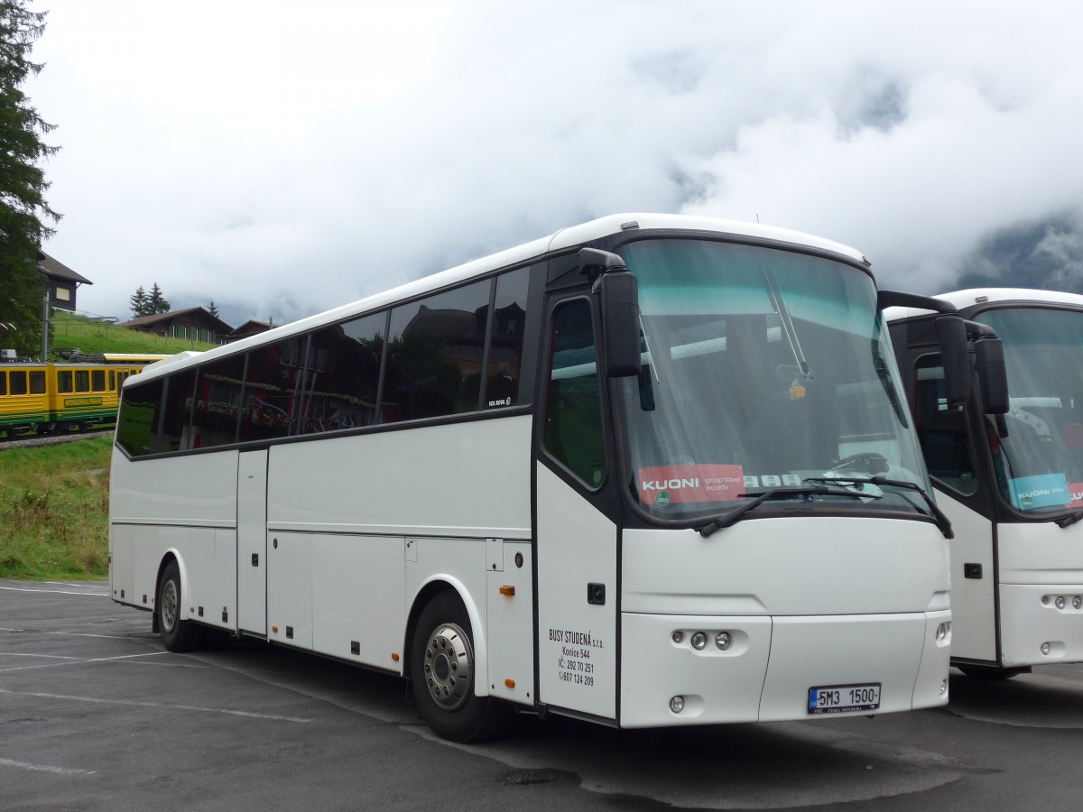 (153'563) - Aus Tschechien: Busy Studen�, Konice - 5M3 1500 - Bova am 3. August 2014 in Grindelwald, Grund