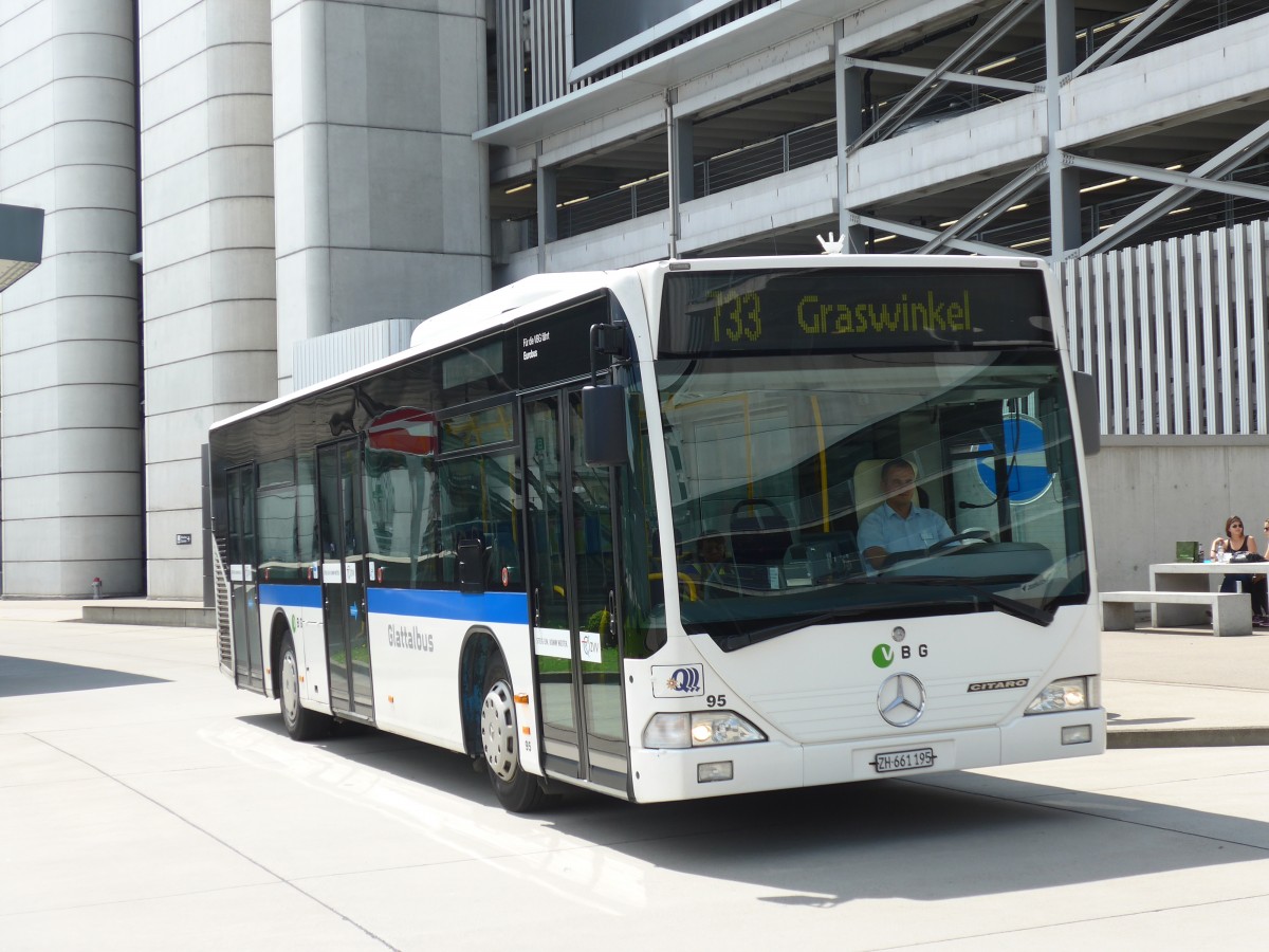 (153'652) - Welti-Furrer, Z�rich - Nr. 95/ZH 661'195 - Mercedes am 4. August 2014 in Z�rich, Flughafen
