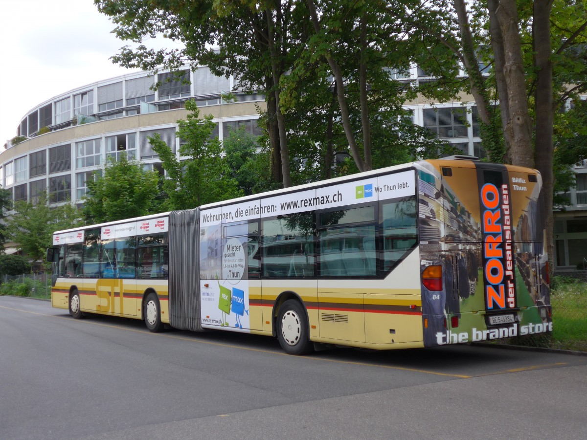 (153'736) - STI Thun - Nr. 84/BE 543'384 - Mercedes am 12. August 2014 bei der Schiffl�ndte Thun