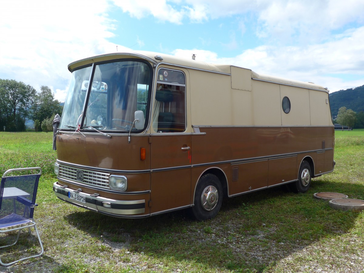 (153'813) - Aus Deutschland: Strassner, Dunningen - RW-S 8071H - Setra am 16. August 2014 in Altst�tten, Allmendplatz