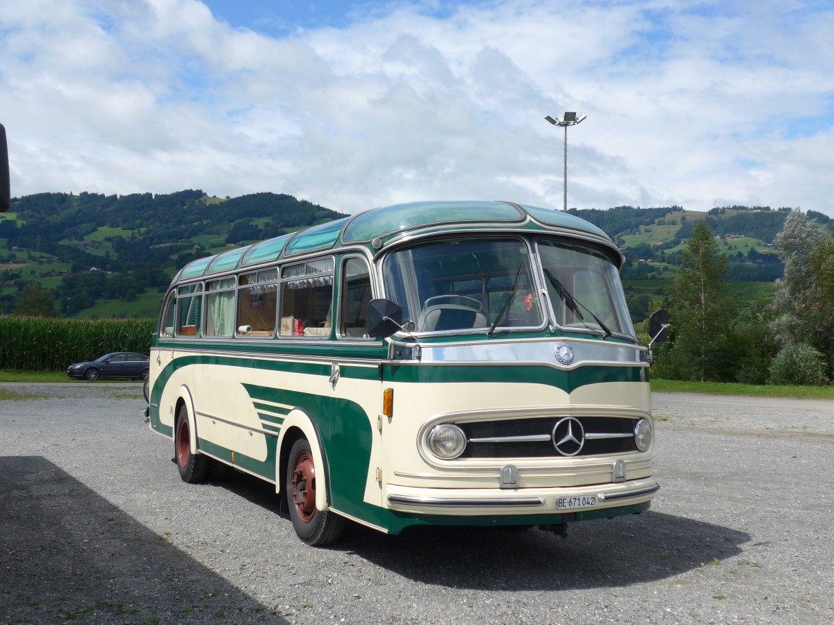 (153'826) - Tschannen, Bern - BE 671'042 - Mercedes am 16. August 2014 in Altst�tten, Allmendplatz