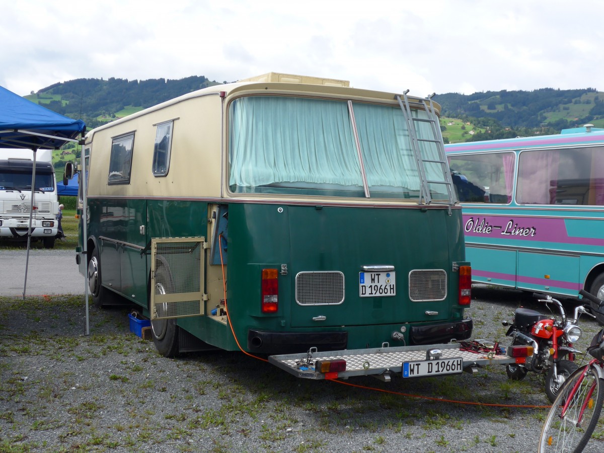 (153'863) - Aus Deutschland: P�an, Todtmoos-R�tte - WT-D 1966H - Mercedes am 16. August 2014 in Altst�tten, Allmendplatz