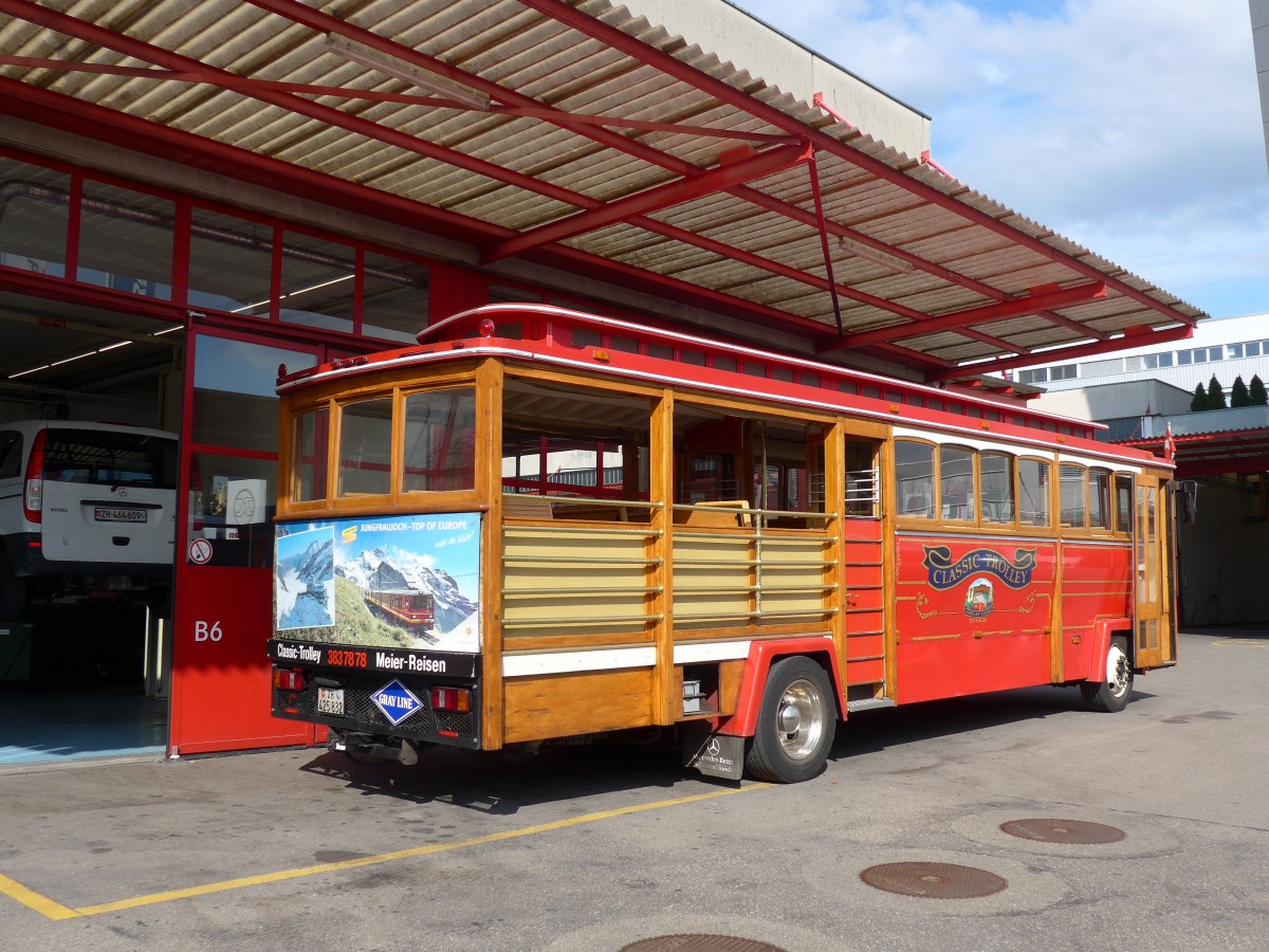 (154'372) - Meier, Z�rich - ZH 425'832 - Classic Trolley am 21. August 2014 in Kloten, EvoBus