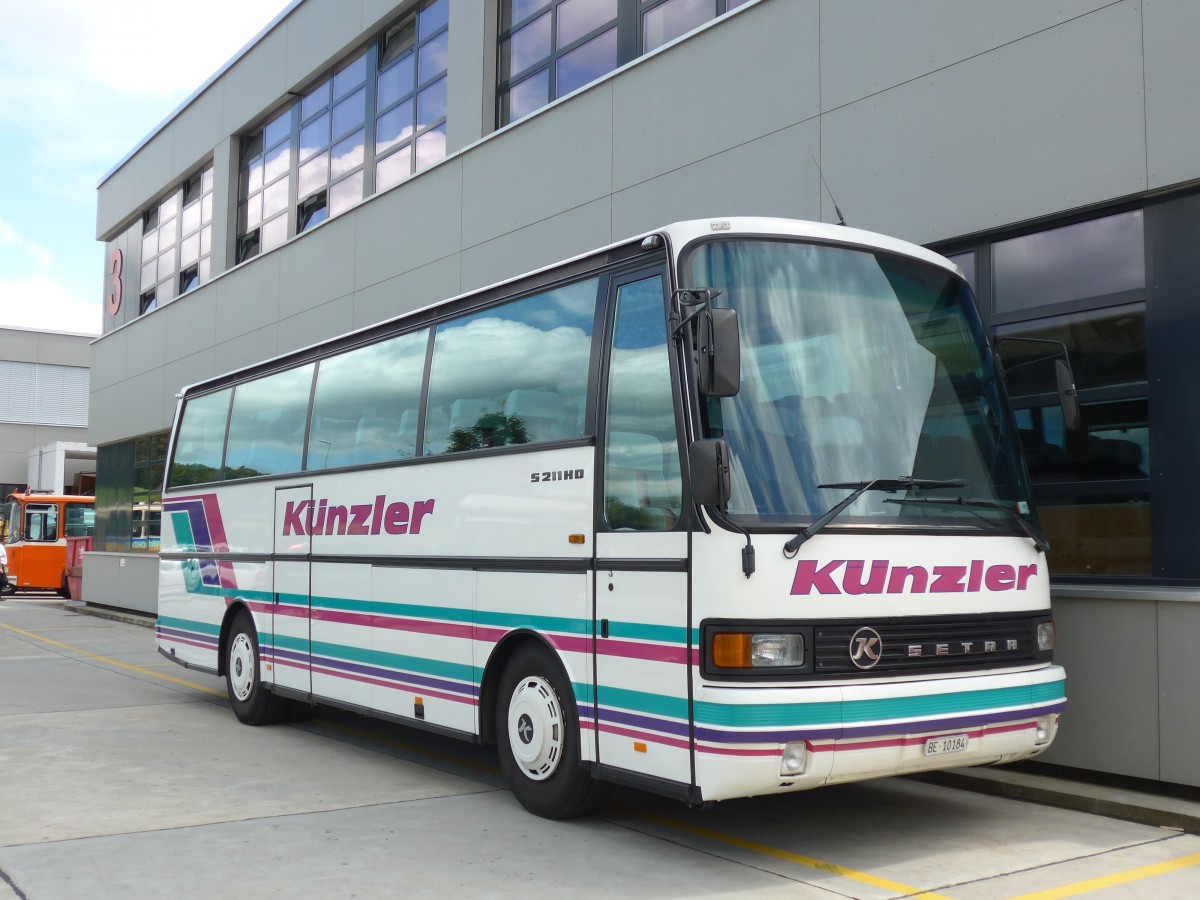 (154'580) - W�thrich, Ursenbach - BE 10'184 - Setra (ex K�nzler, Walzenhausen) am 30. August 2014 in Oberkirch, CAMPUS Sursee