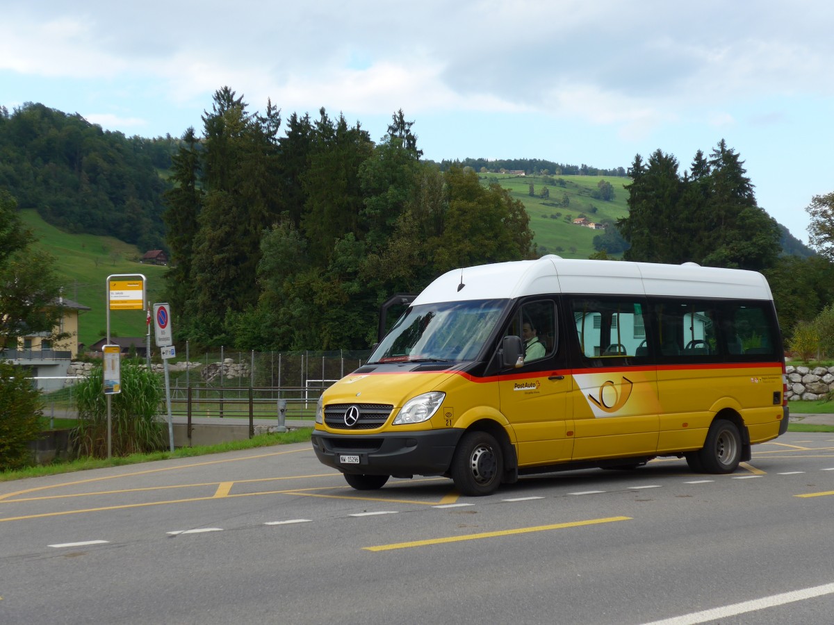 (154'658) - Thepra, Stans - Nr. 21/NW 15'296 - Mercedes (ex L�tscher, Neuheim) am 30. August 2014 in Ennetmoos, St. Jakob