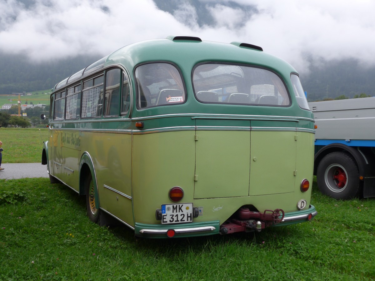 (154'971) - Aus Deutschland: Turck, Halver - MK-E 312H - Mercedes am 13. September 2014 in Chur, Waffenplatz