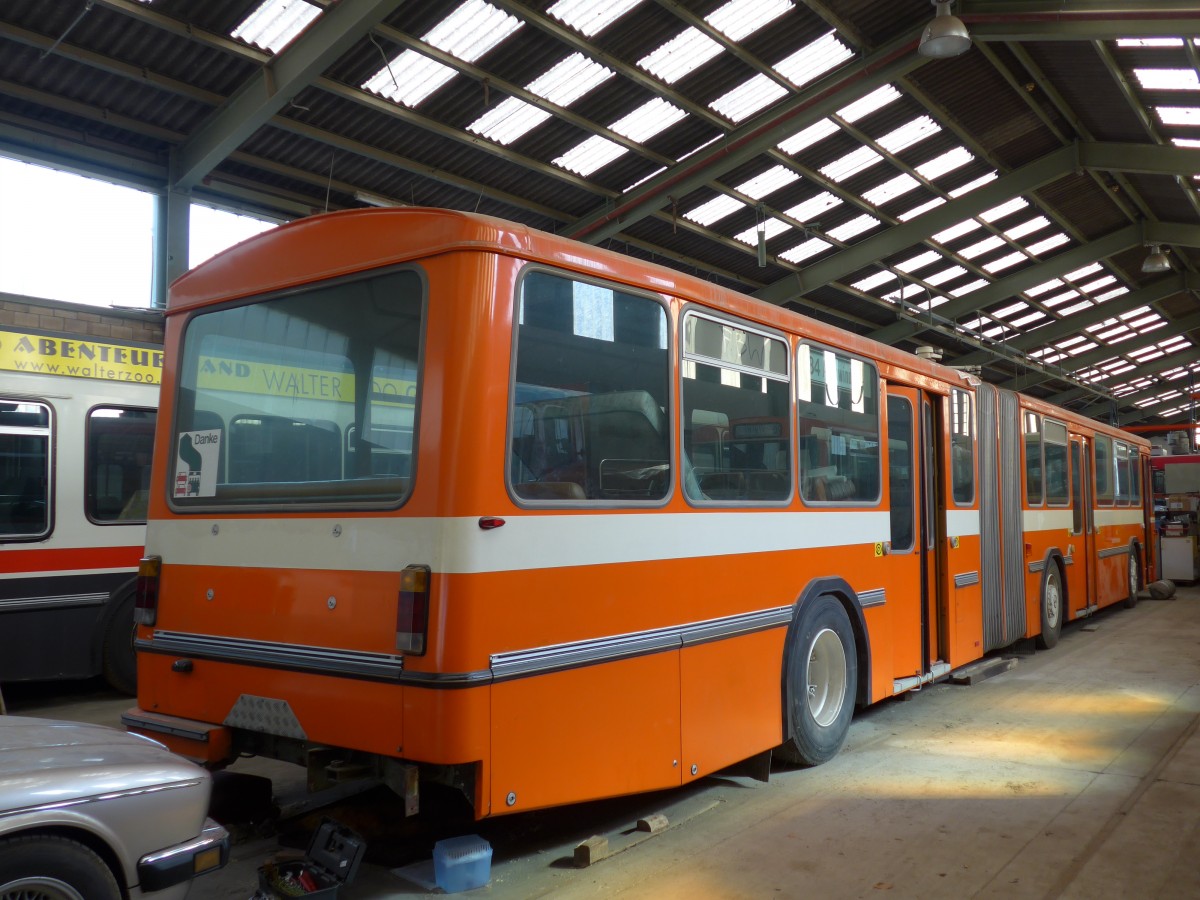 (155'482) - ZVB Zug (RWB) - Nr. 48 - FBW/Hess (ex RhV Altst�tten Nr. 102) am 5. Oktober 2014 in Oberburg, Ziegelgut