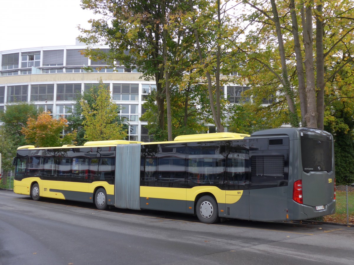 (156'088) - STI Thun - Nr. 168/BE 752'168 - Mercedes am 26. Oktober 2014 bei der Schiffl�ndte Thun
