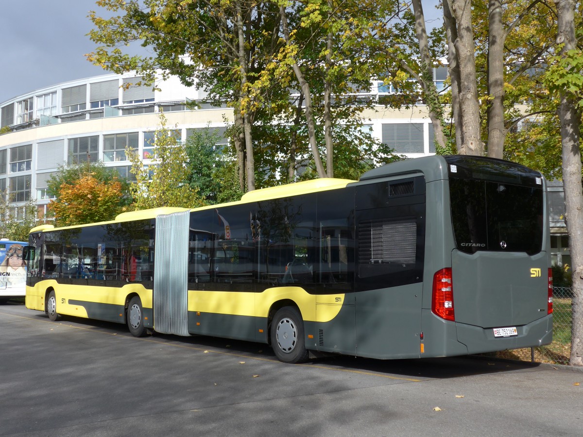 (156'135) - STI Thun - Nr. 169/BE 752'169 - Mercedes am 27. Oktober 2014 bei der Schiffl�ndte Thun
