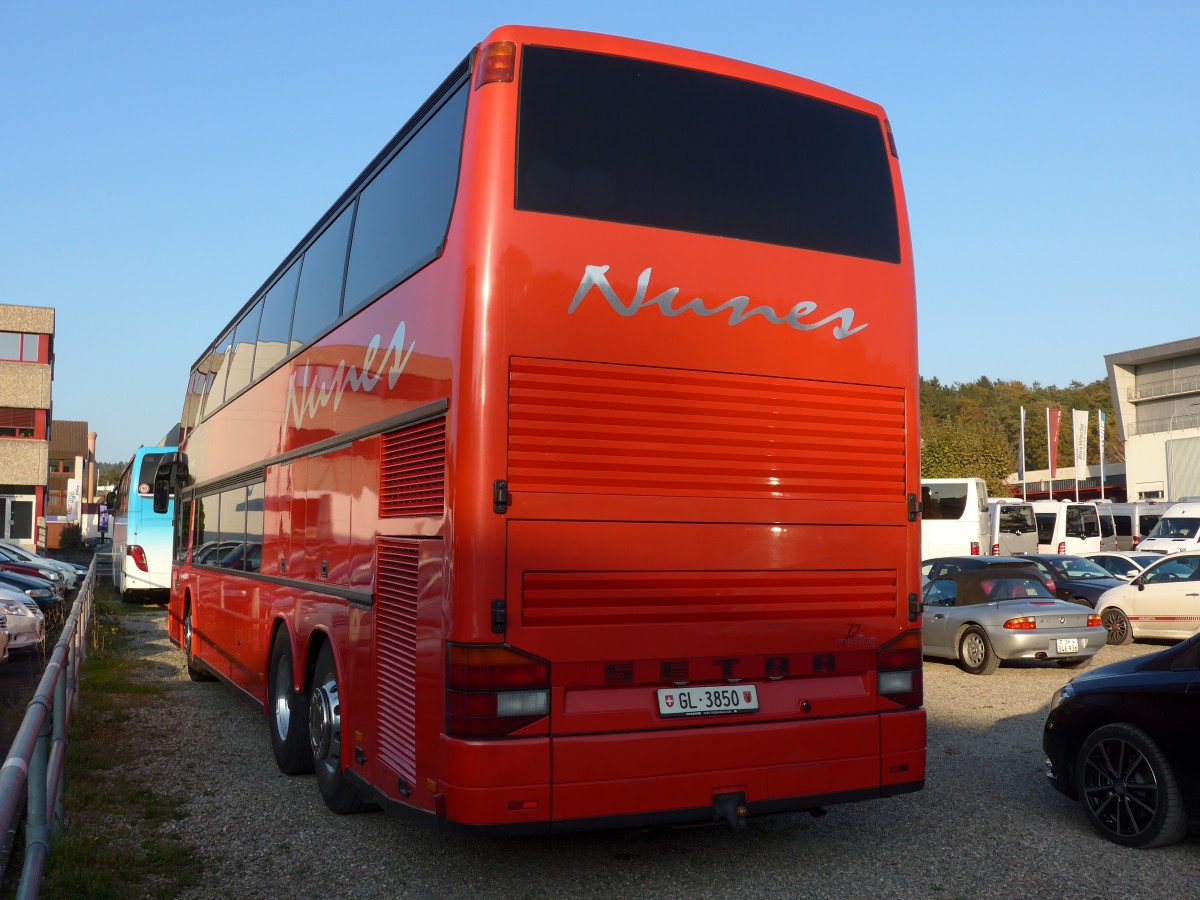 (156'325) - Nunes, Z�rich - GL 3850 - Setra am 28. Oktober 2014 in Kloten, EvoBus