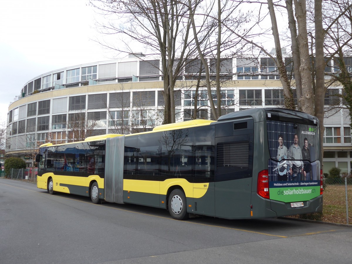 (157'910) - STI Thun - Nr. 169/BE 752'169 - Mercedes am 25. Dezember 2014 bei der Schiffl�ndte Thun