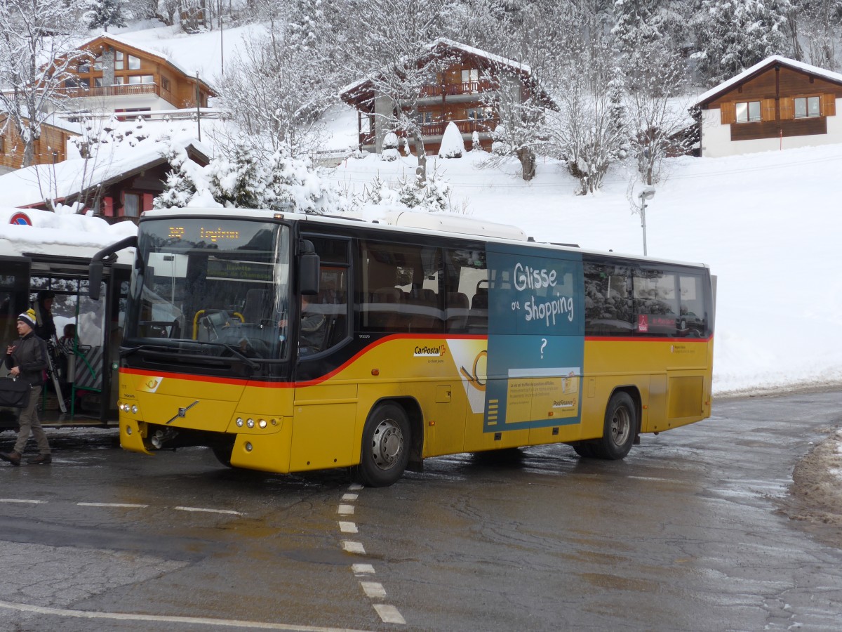 (158'000) - Buchard, Leytron - Nr. 111/VS 181'090 - Volvo am 28. Dezember 2014 in Ovronnaz, La Crois�e