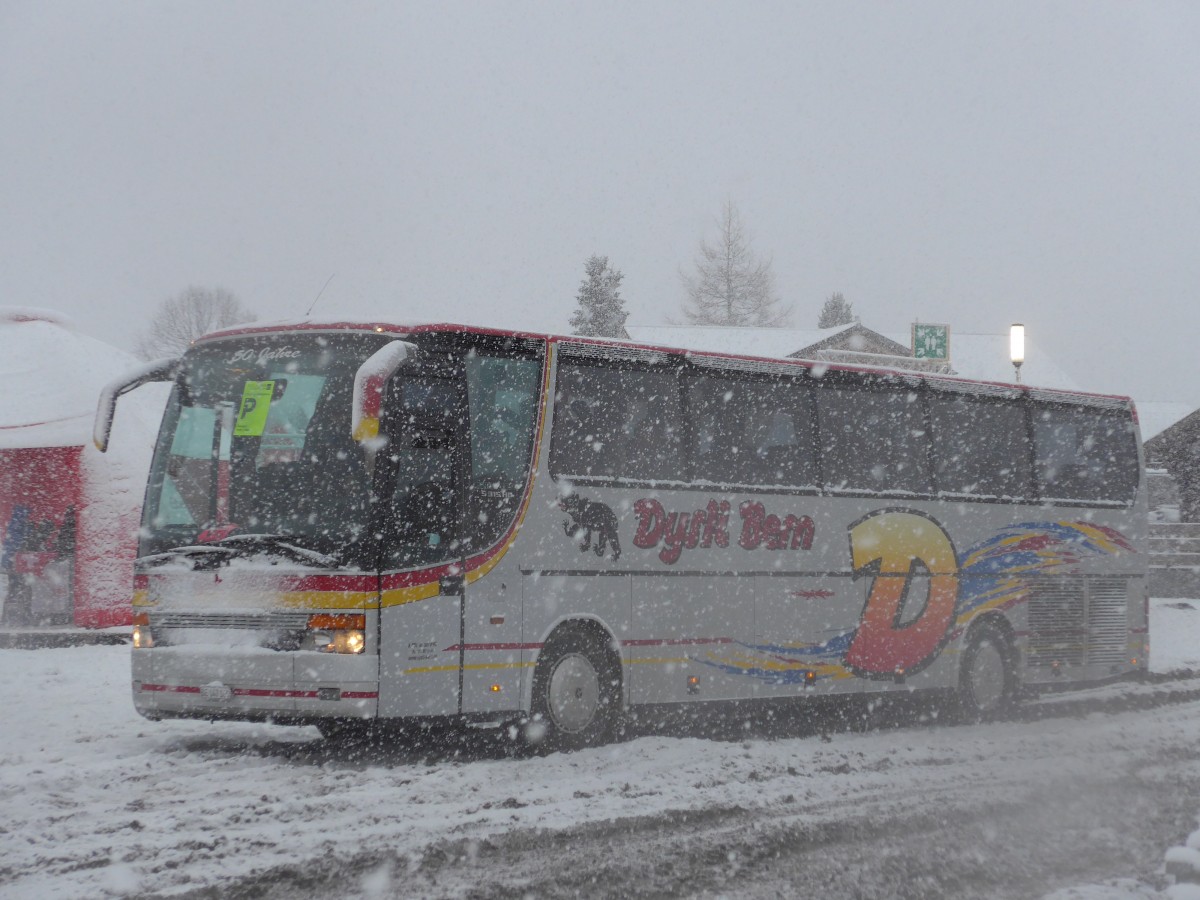 (158'265) - Dysli, Bern - Nr. 25/BE 147'160 - Setra (ex N�vermann, D-Mettmann) am 11. Januar 2015 in Adelboden, Weltcup