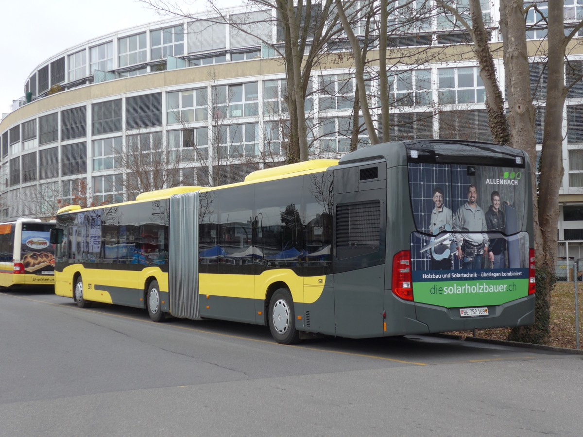 (158'451) - STI Thun - Nr. 169/BE 752'169 - Mercedes am 19. Januar 2015 bei der Schiffl�ndte Thun