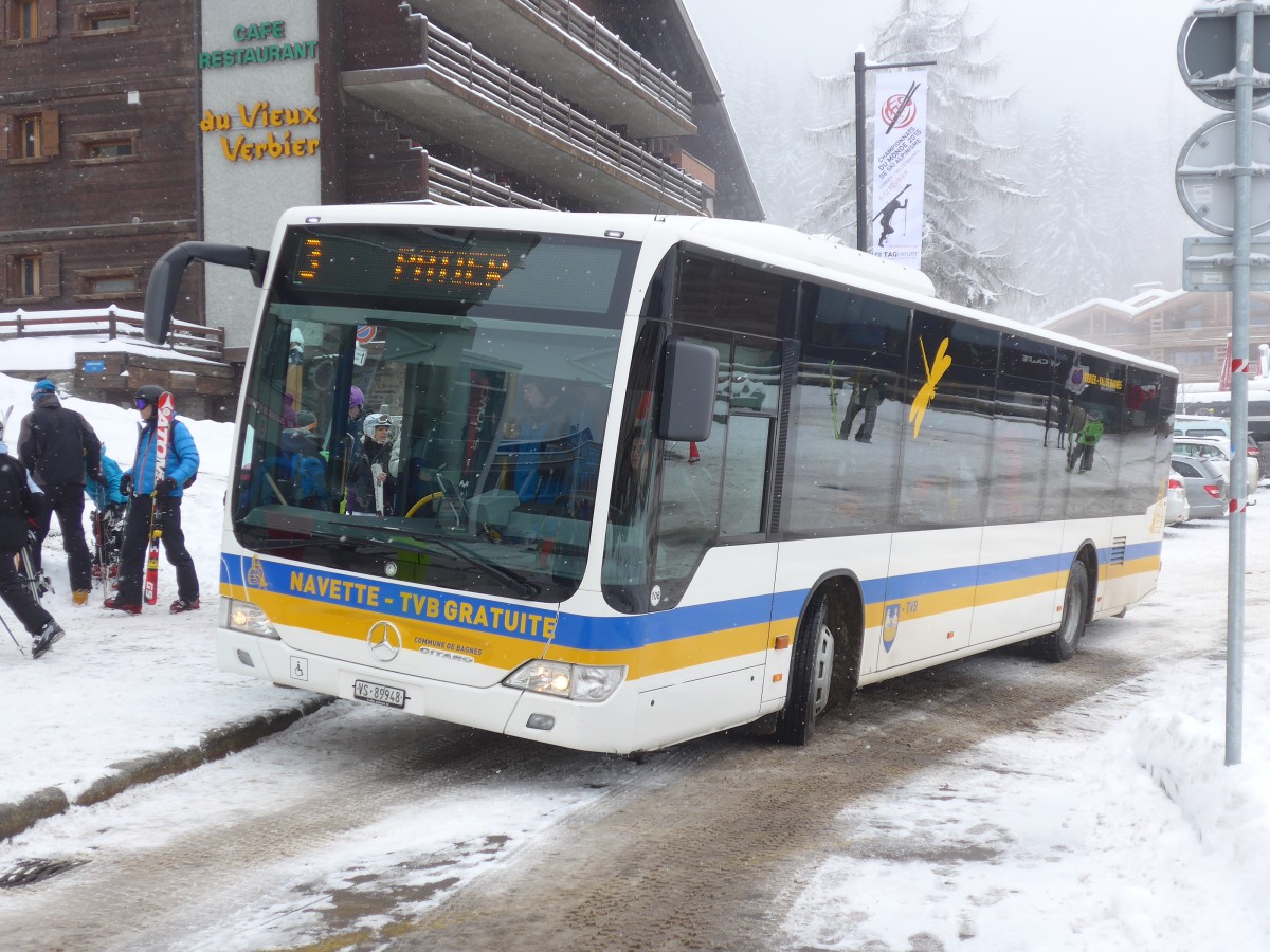 (158'804) - TMR Martigny - Nr. 106/VS 89'948 - Mercedes am 22. Feburar 2015 in Verbier, M�dran