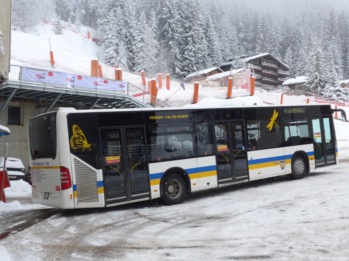 (158'805) - TMR Martigny - Nr. 101/VS 176'079 - Mercedes am 22. Februar 2015 in Verbier, M�dran